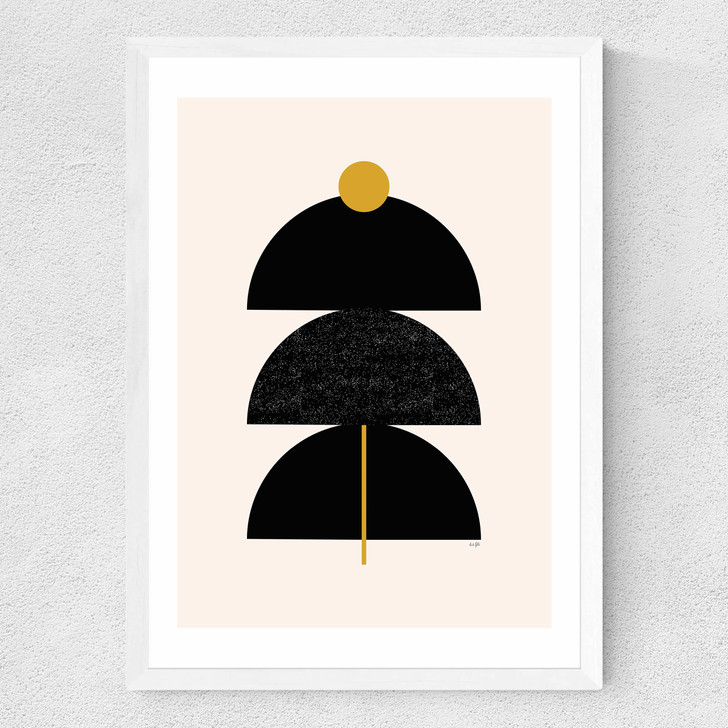 Graphic Art I Medium White Frame Graphic Art I Medium White Frame