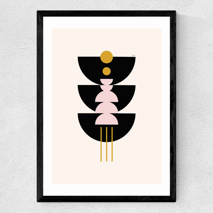 Graphic Art III Medium Black Frame Graphic Art III Medium Black Frame