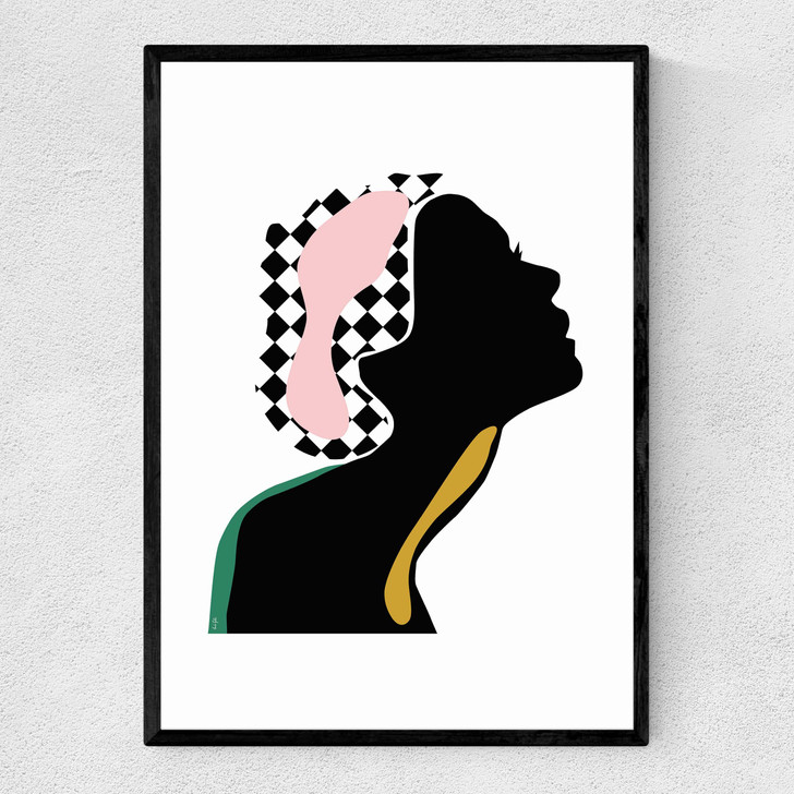 Silhouette by Linda Gobeta Narrow Black Frame
