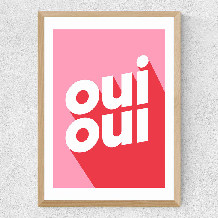 Oui Oui Medium Oak Frame Oui Oui Medium Oak Frame