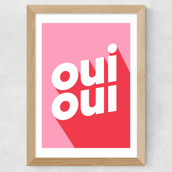 Oui Oui Wide Oak Frame Oui Oui Wide Oak Frame