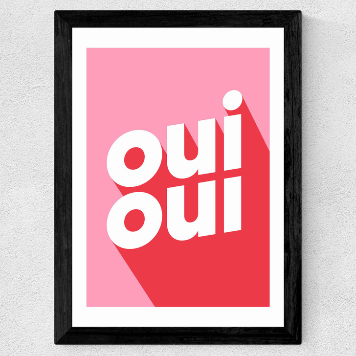 Oui Oui Wide Black Frame