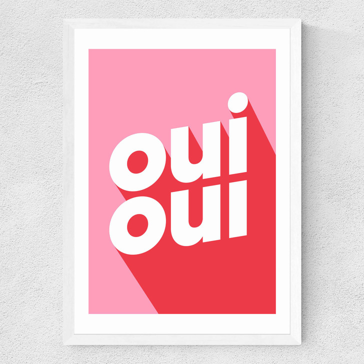 Oui Oui Medium White Frame