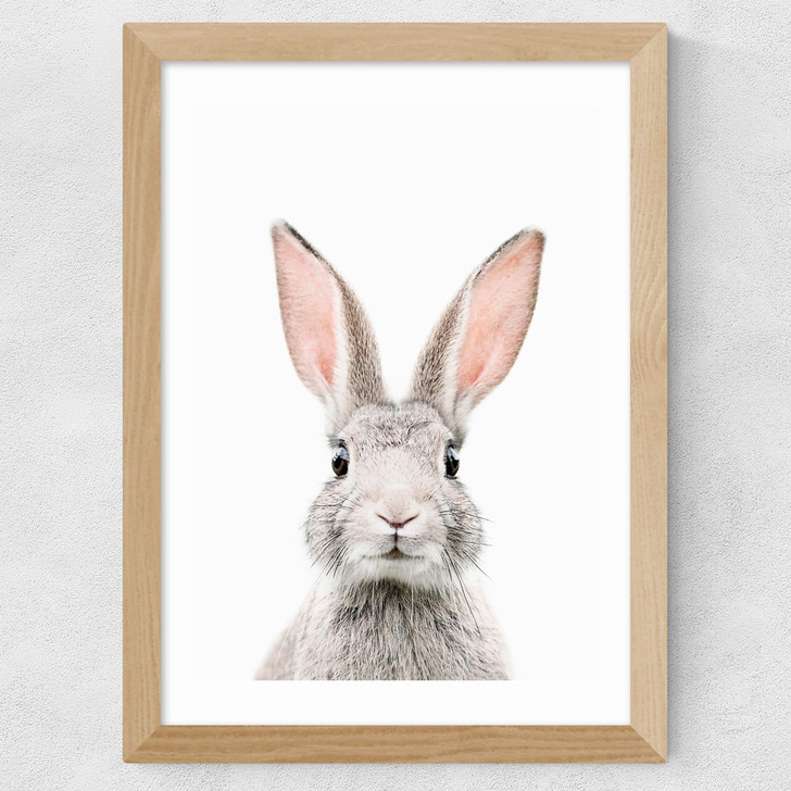 Baby Bunny Wide Oak Frame
