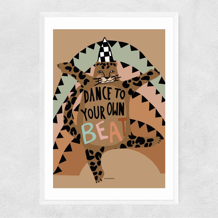 Dancing Lep Narrow White Frame Dancing Lep Narrow White Frame