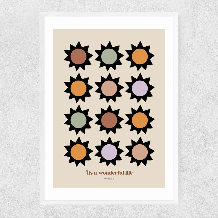 It's A Wonderful Life Narrow White Frame It's A Wonderful Life Narrow White Frame