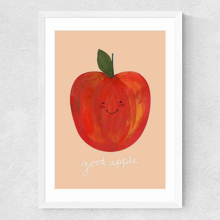 Good Apple Medium White Frame