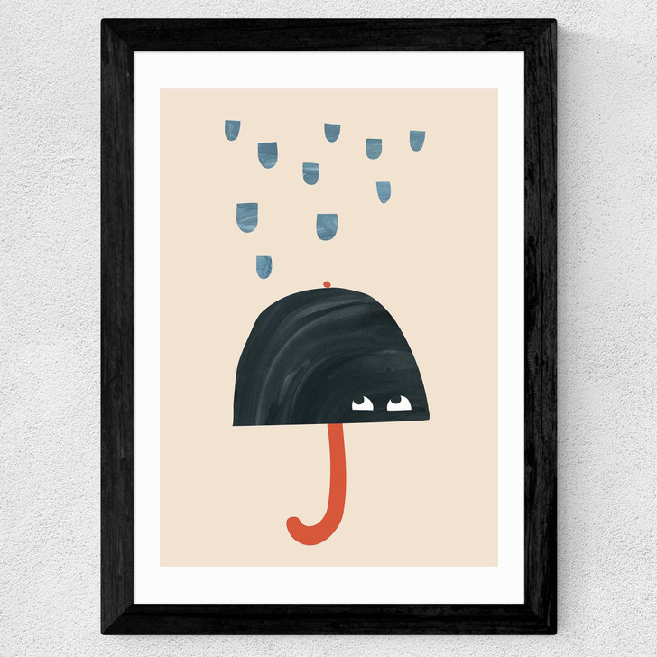 Umbrella by Kid of the Village Wide Black Frame Umbrella by Kid of the Village Wide Black Frame