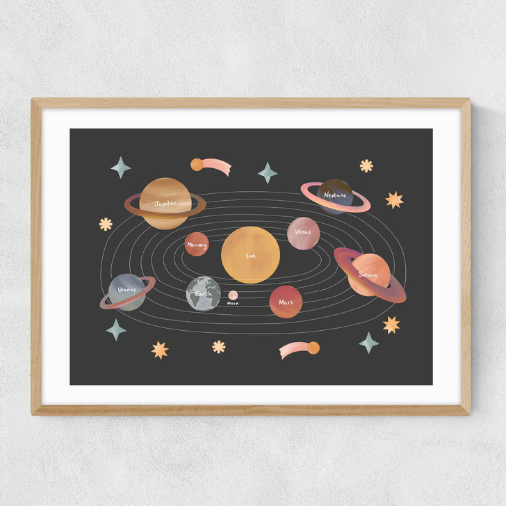 New solar system Oak Narrow Oak Frame New solar system Oak Narrow Oak Frame