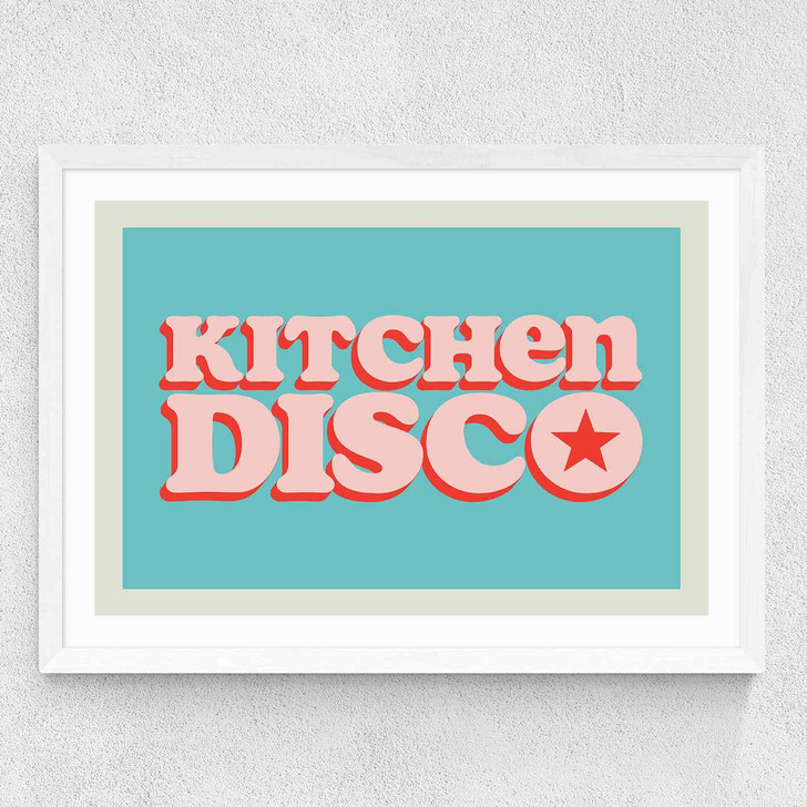 Kitchen Disco Medium White Frame Kitchen Disco Medium White Frame