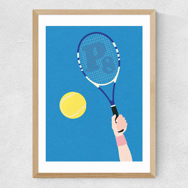 Perfect Serve Medium Oak Frame Perfect Serve Medium Oak Frame
