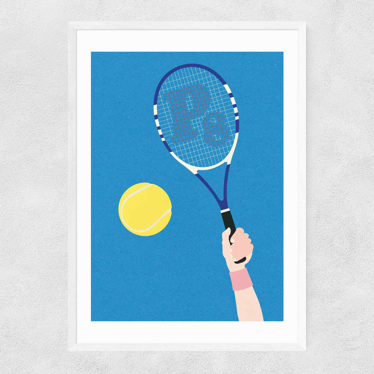 Perfect Serve Narrow White Frame Perfect Serve Narrow White Frame