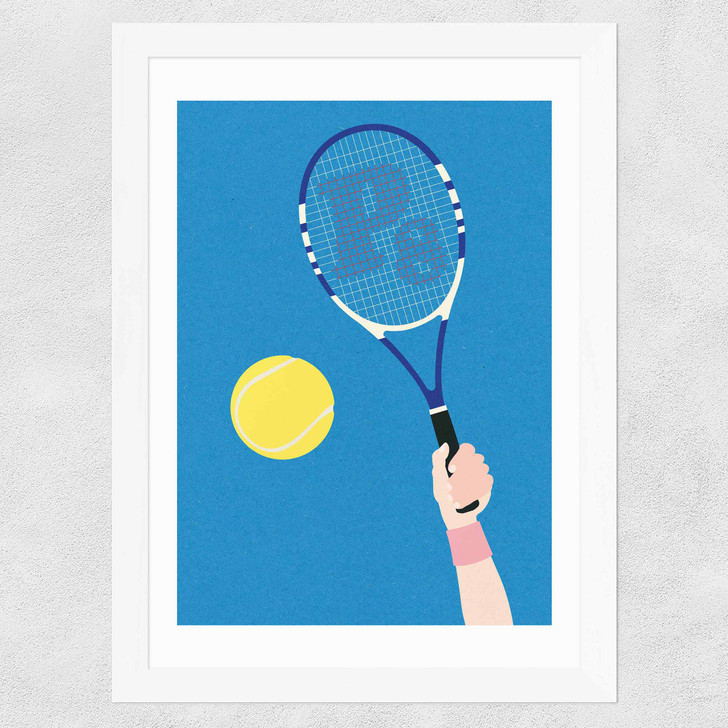 Perfect Serve Wide White Frame Perfect Serve Wide White Frame
