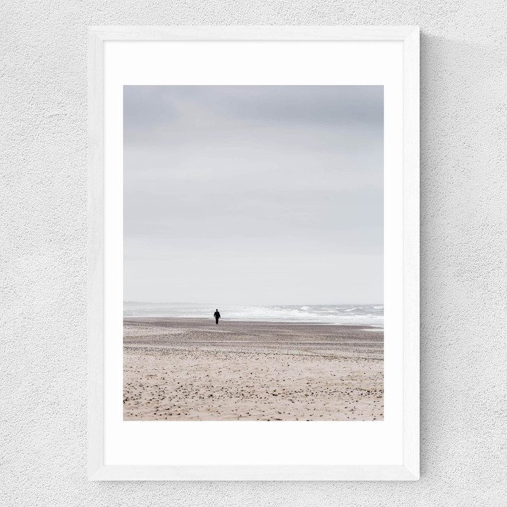 At The Coast III Medium White Frame At The Coast III Medium White Frame