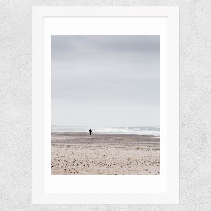 At The Coast III Wide White Frame At The Coast III Wide White Frame