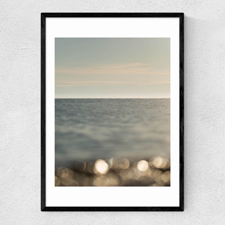 The Sea II Narrow Black Frame The Sea II Narrow Black Frame