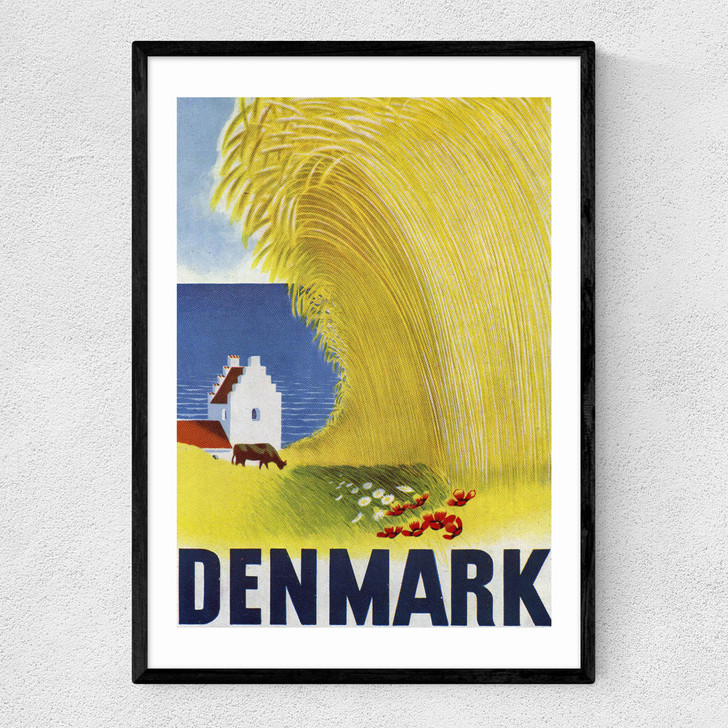 Denmark Narrow Black Frame Denmark Narrow Black Frame