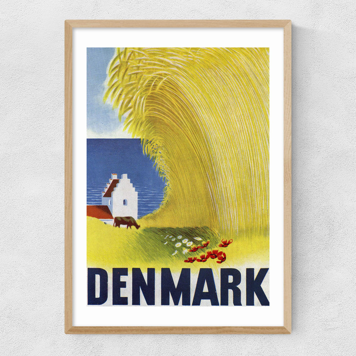 Denmark Narrow Oak Frame Denmark Narrow Oak Frame