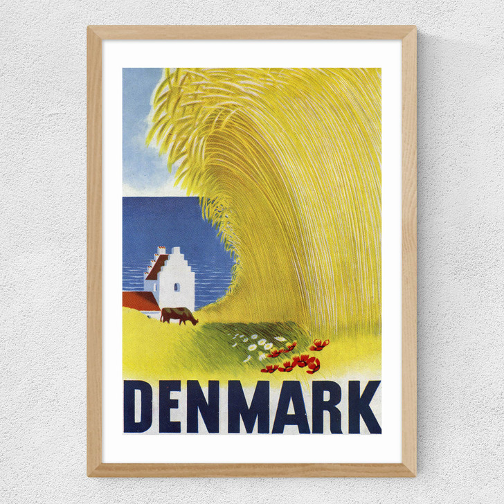 Denmark Medium Oak Frame Denmark Medium Oak Frame