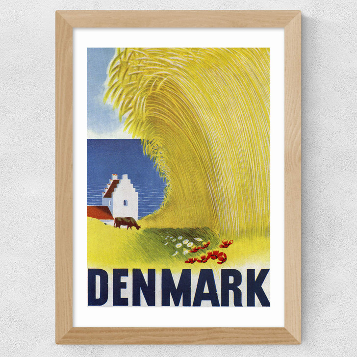 Denmark Wide Oak Frame Denmark Wide Oak Frame