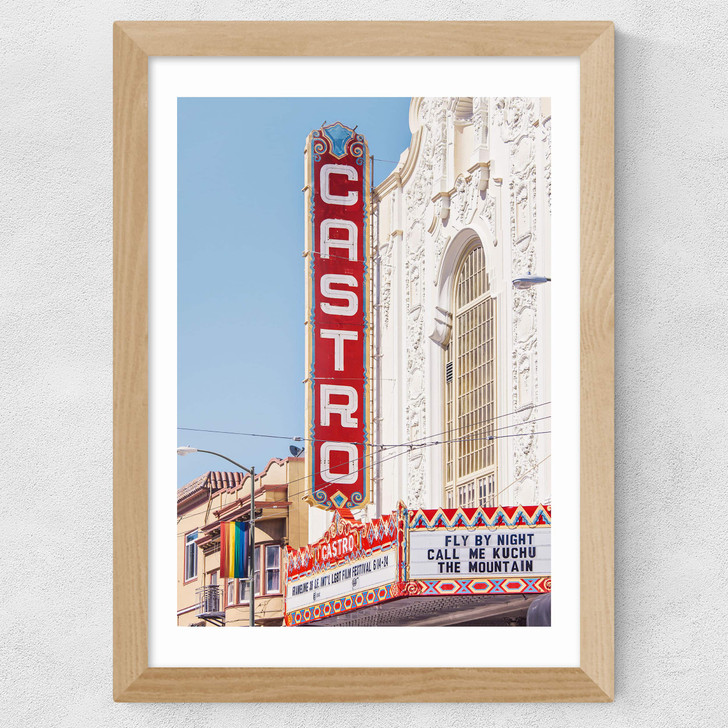 Castro Wide Oak Frame