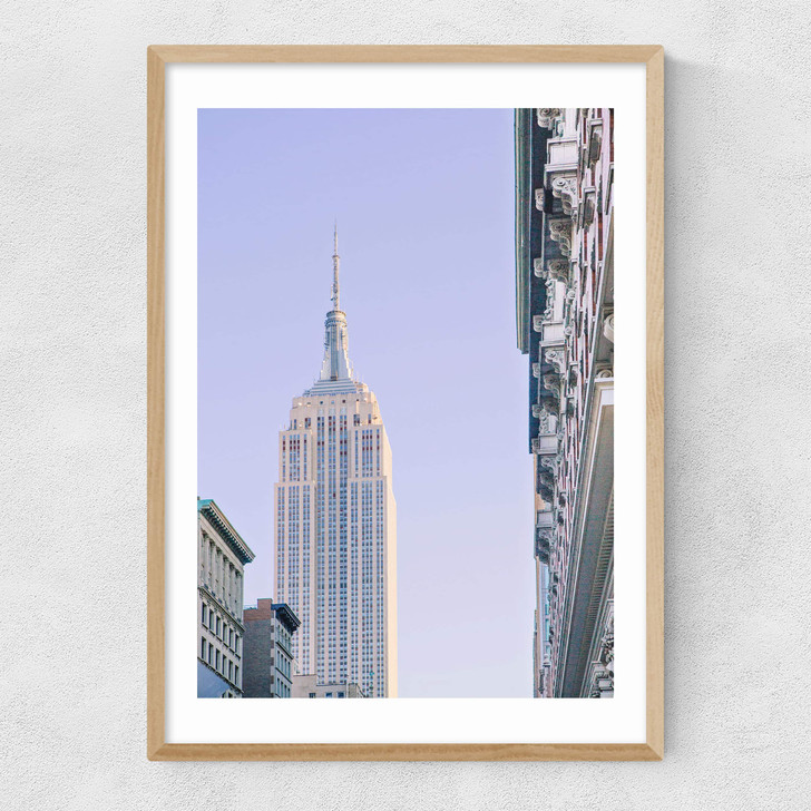 Pastel Empire Narrow Oak Frame Pastel Empire Narrow Oak Frame