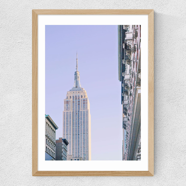 Pastel Empire Medium Oak Frame Pastel Empire Medium Oak Frame