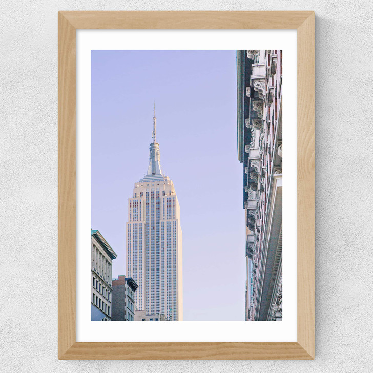 Pastel Empire Wide Oak Frame Pastel Empire Wide Oak Frame