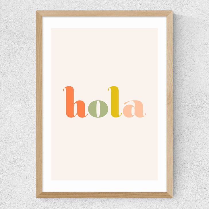 Hola Medium Oak Frame