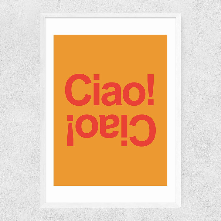 Ciao Narrow White Frame