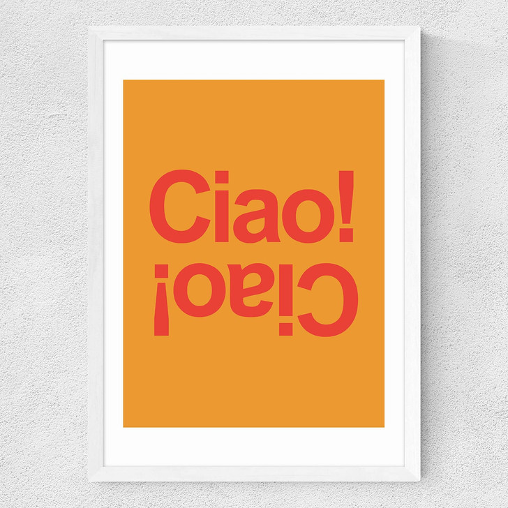 Ciao Medium White Frame