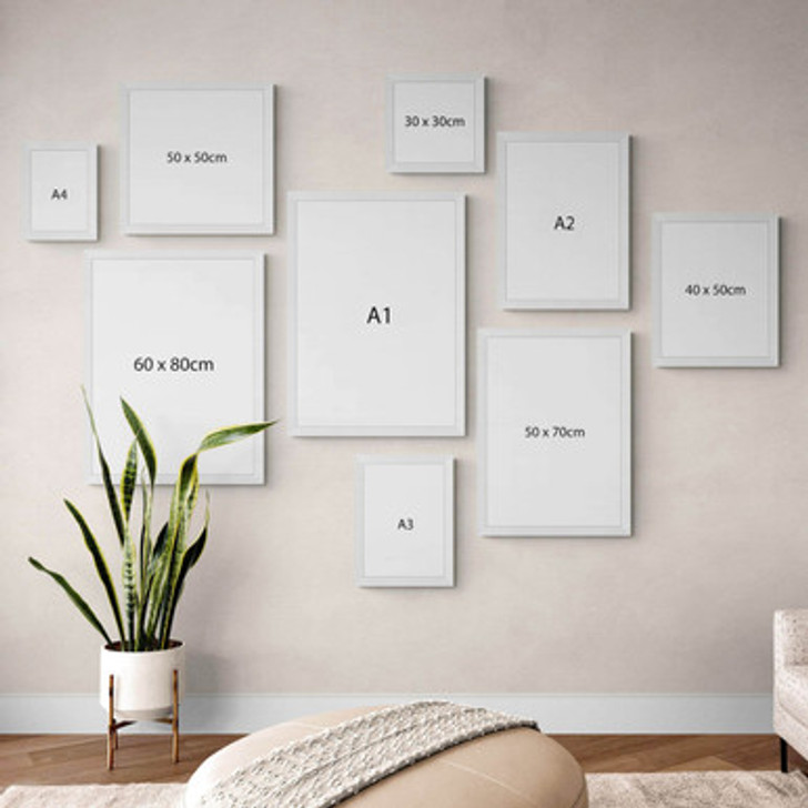 Wide White Frame Wide White Frame