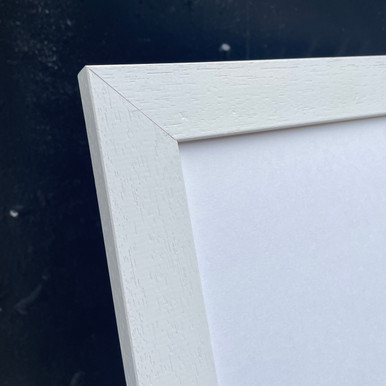 Wide White Frame