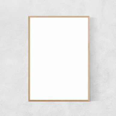 Narrow Oak Frame