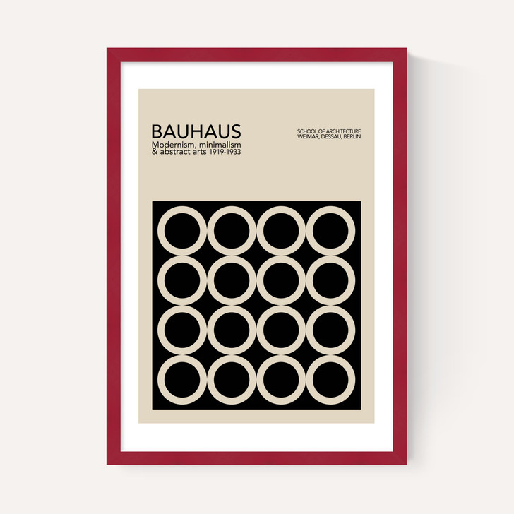 Black And Beige Bauhaus