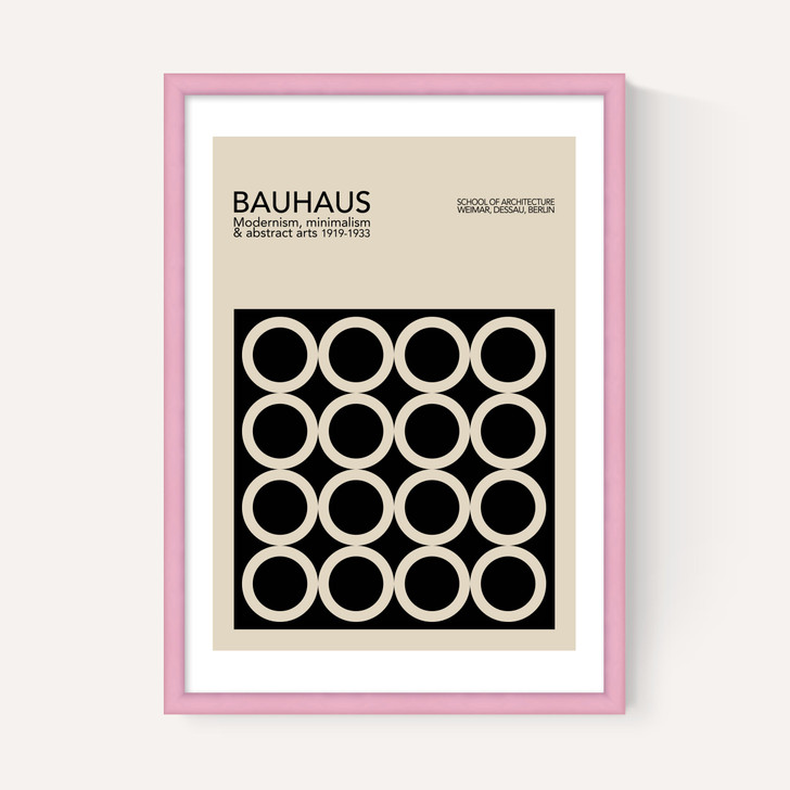 Black And Beige Bauhaus