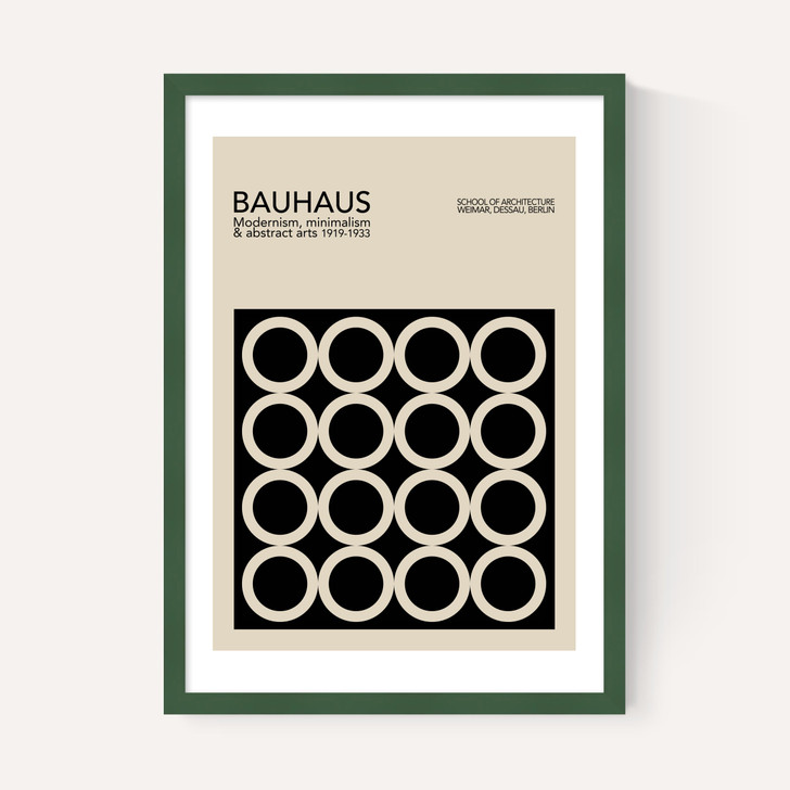 Black And Beige Bauhaus