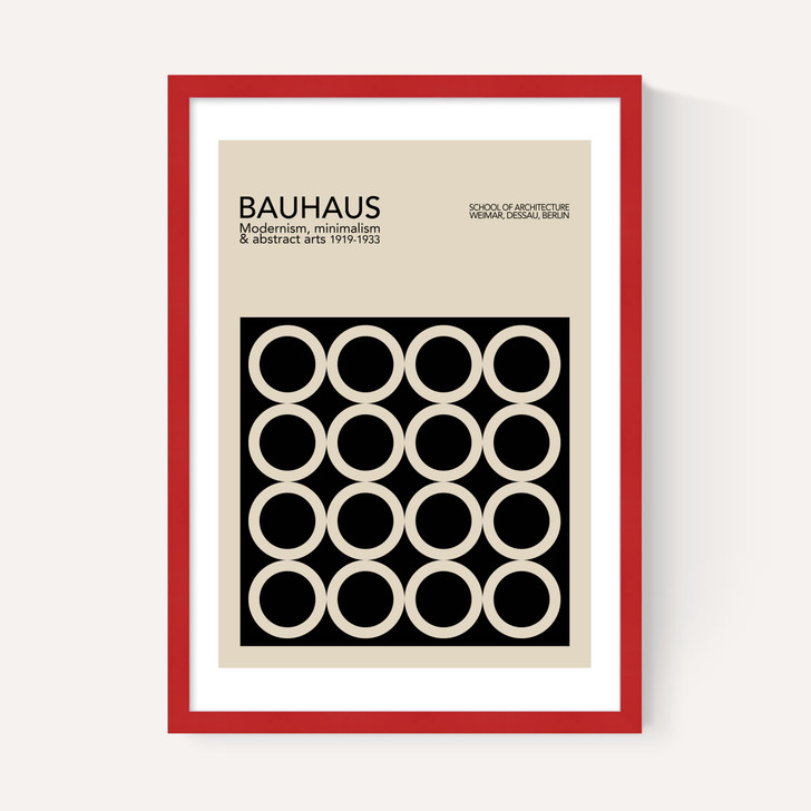 Black And Beige Bauhaus