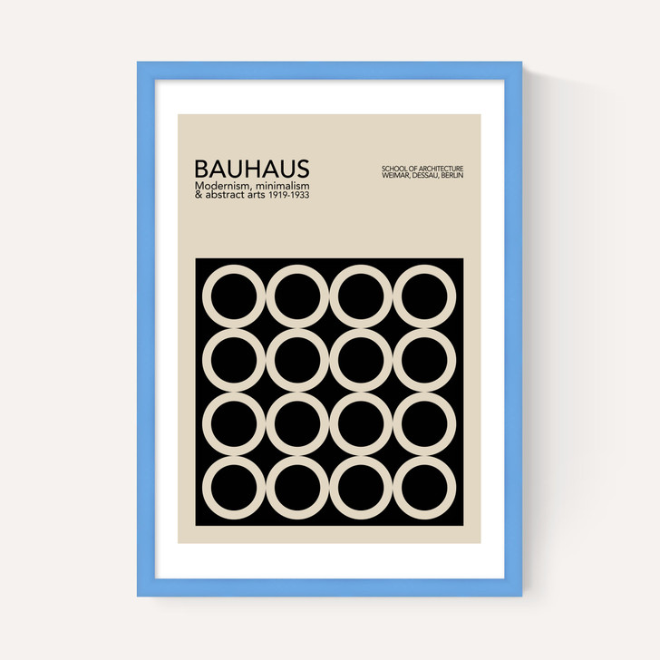 Black And Beige Bauhaus