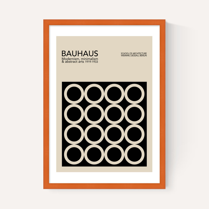 Black And Beige Bauhaus