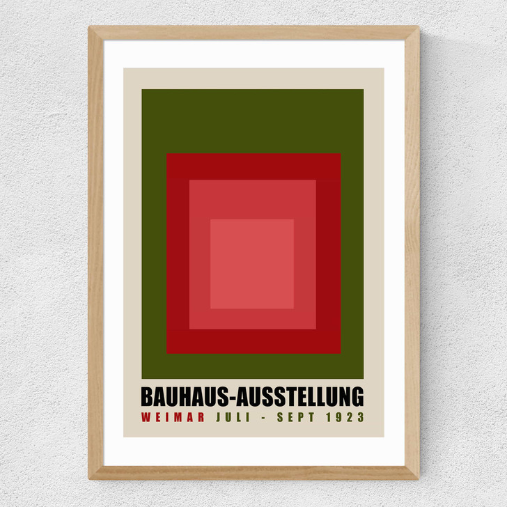 Green And Red Bauhaus