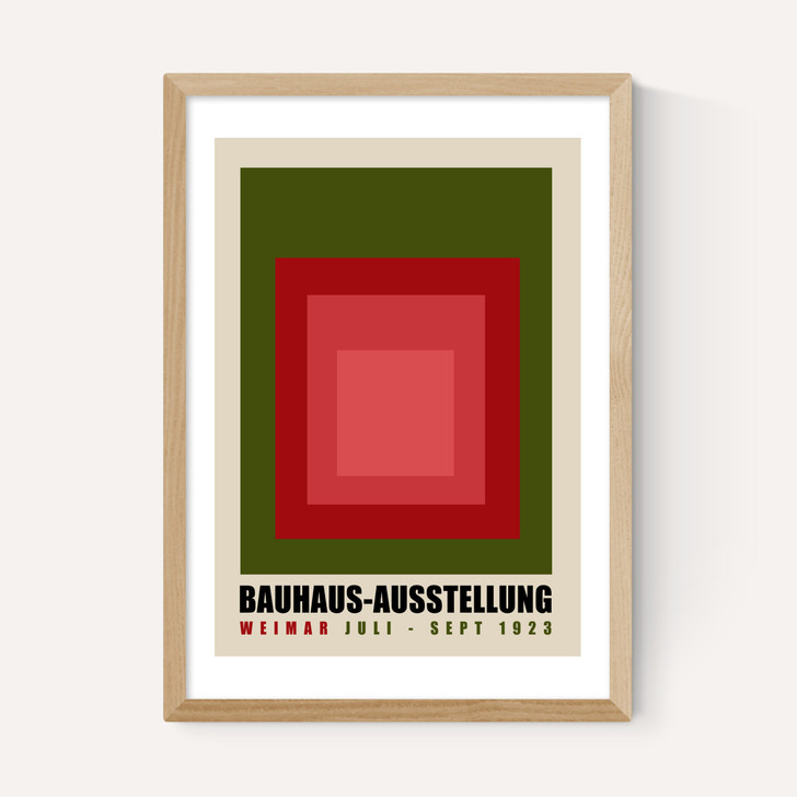 Green And Red Bauhaus