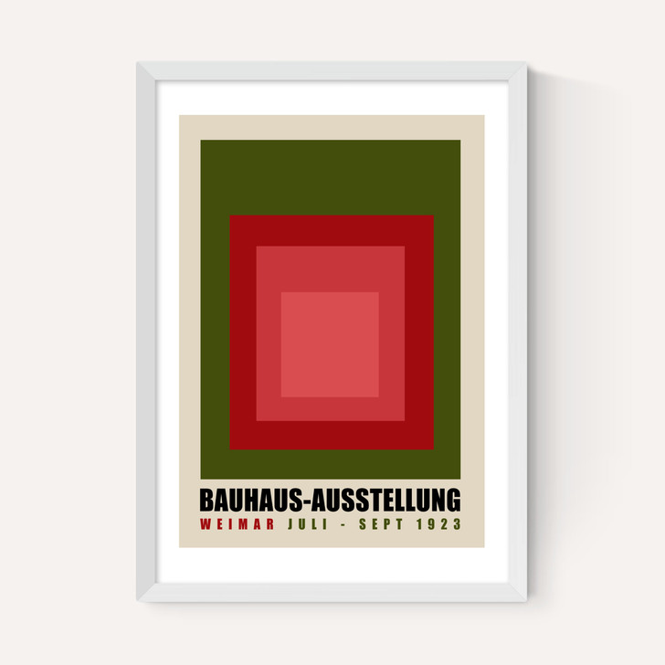 Green And Red Bauhaus