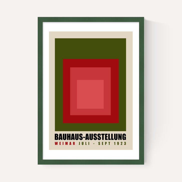 Green And Red Bauhaus