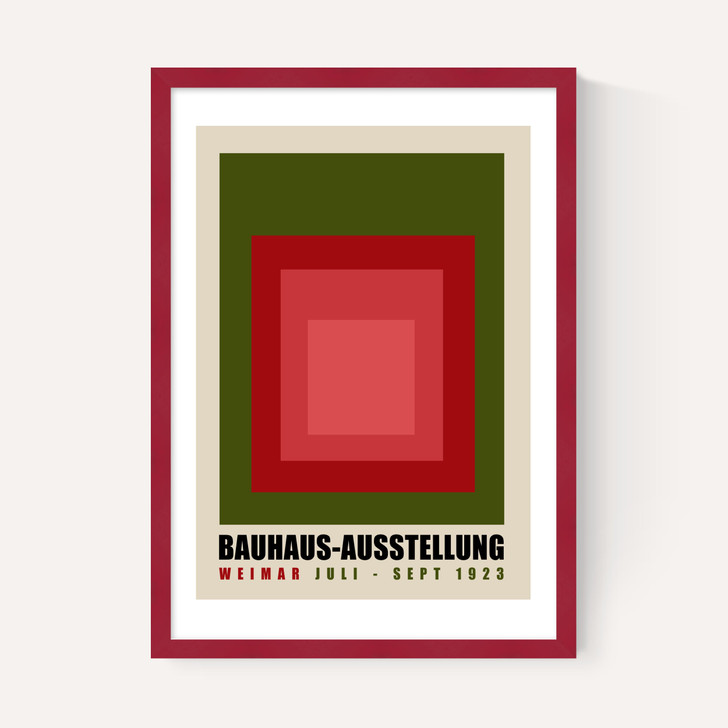 Green And Red Bauhaus