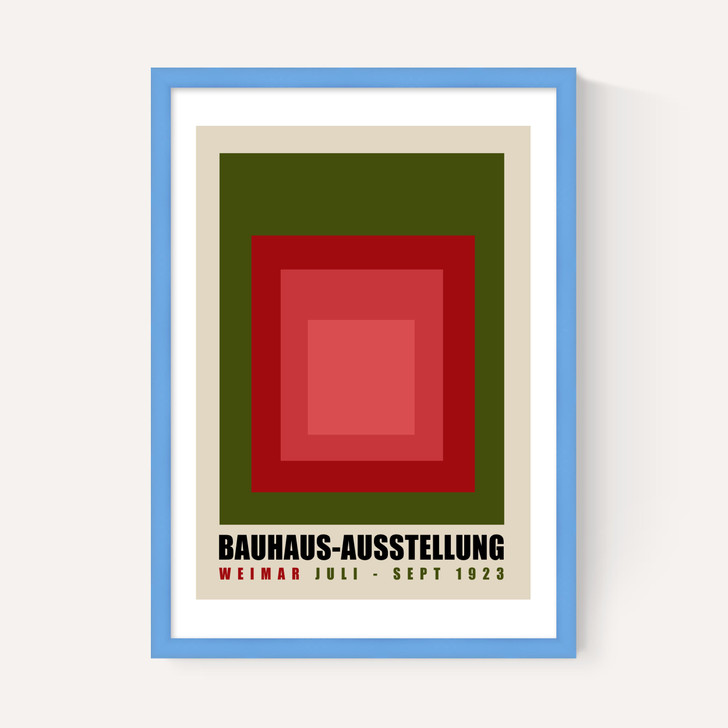 Green And Red Bauhaus