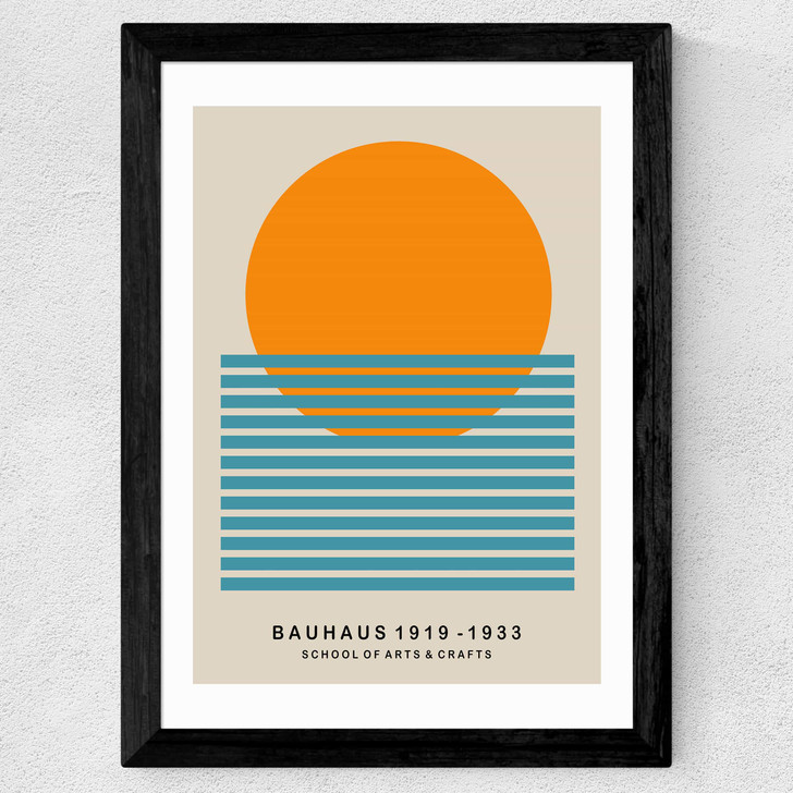 Mid Century Sun Bauhaus