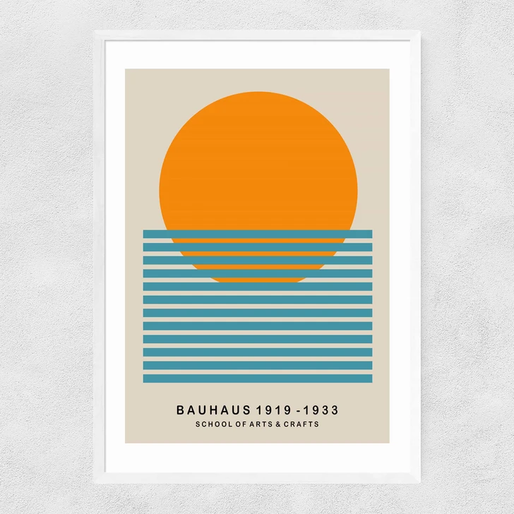 Mid Century Sun Bauhaus