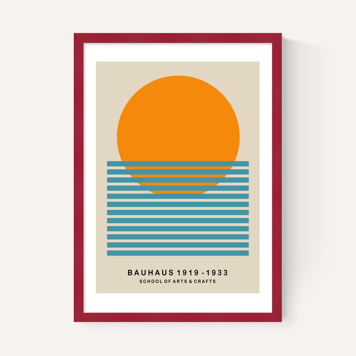 Mid Century Sun Bauhaus