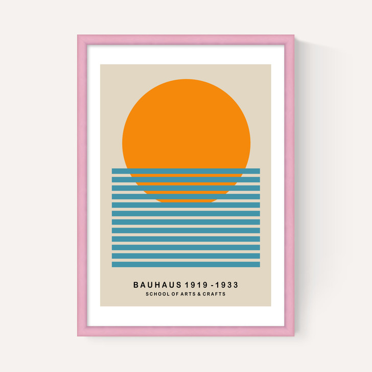 Mid Century Sun Bauhaus